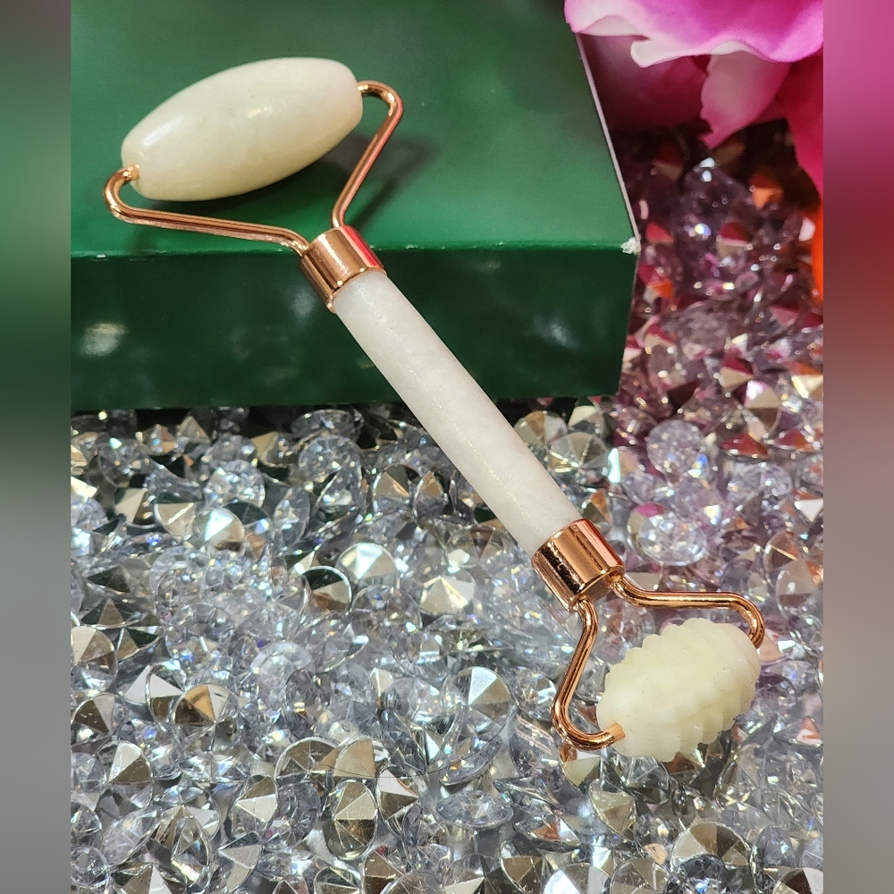*5 For $25* White Jade (Serpentine) Facial Massaging Roller